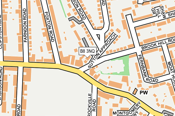 B8 3NQ map - OS OpenMap – Local (Ordnance Survey) B8 3NQ map - OS OpenMap – Local (Ordnance Survey)