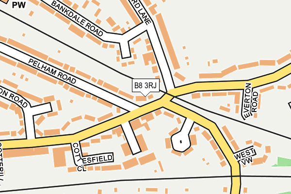 B8 3RJ map - OS OpenMap – Local (Ordnance Survey) B8 3RJ map - OS OpenMap – Local (Ordnance Survey)