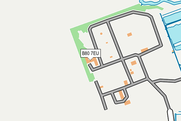 B80 7EU map - OS OpenMap – Local (Ordnance Survey) B80 7EU map - OS OpenMap – Local (Ordnance Survey)
