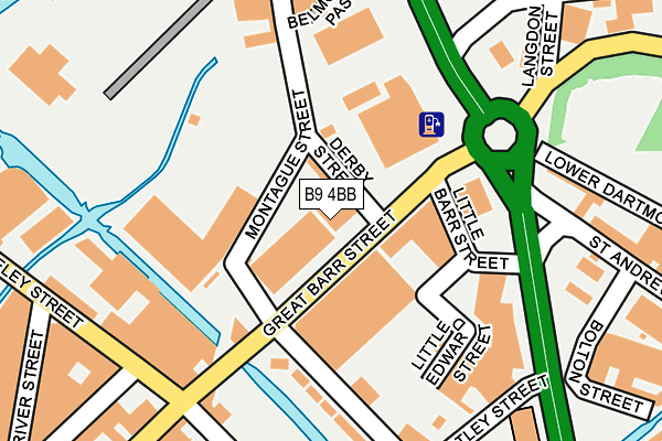 B9 4BB map - OS OpenMap – Local (Ordnance Survey) B9 4BB map - OS OpenMap – Local (Ordnance Survey)