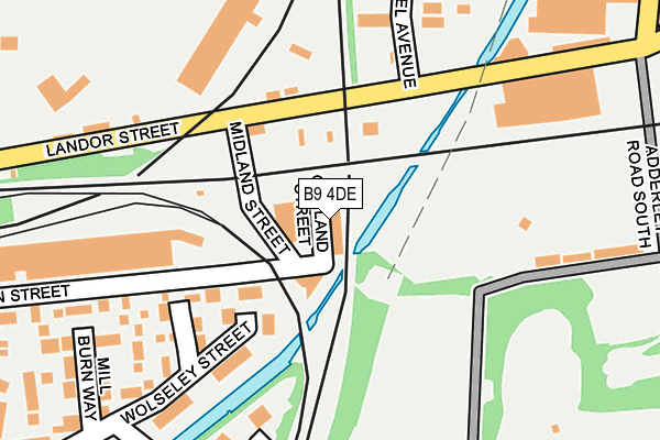 B9 4DE map - OS OpenMap – Local (Ordnance Survey) B9 4DE map - OS OpenMap – Local (Ordnance Survey)