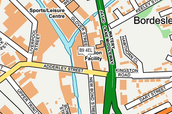 B9 4EL map - OS OpenMap – Local (Ordnance Survey) B9 4EL map - OS OpenMap – Local (Ordnance Survey)
