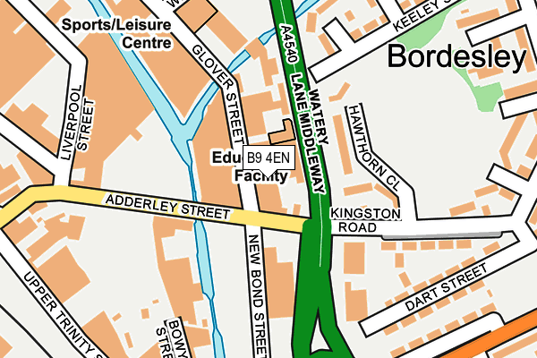 B9 4EN map - OS OpenMap – Local (Ordnance Survey) B9 4EN map - OS OpenMap – Local (Ordnance Survey)