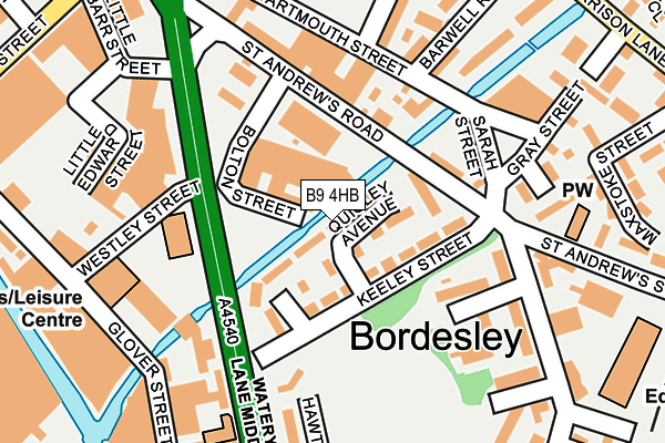 B9 4HB map - OS OpenMap – Local (Ordnance Survey) B9 4HB map - OS OpenMap – Local (Ordnance Survey)
