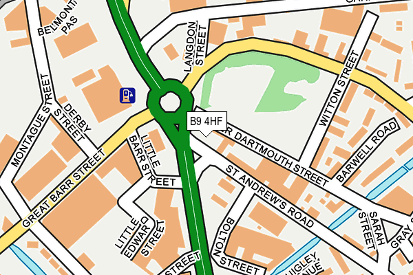 B9 4HF map - OS OpenMap – Local (Ordnance Survey) B9 4HF map - OS OpenMap – Local (Ordnance Survey)