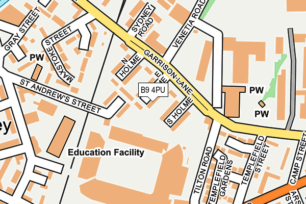 B9 4PU map - OS OpenMap – Local (Ordnance Survey) B9 4PU map - OS OpenMap – Local (Ordnance Survey)