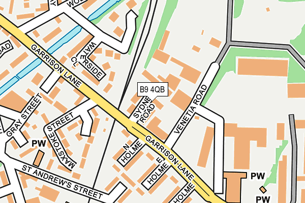 B9 4QB map - OS OpenMap – Local (Ordnance Survey) B9 4QB map - OS OpenMap – Local (Ordnance Survey)