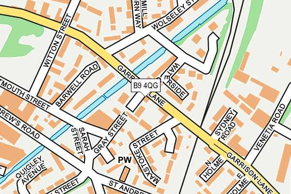 B9 4QG map - OS OpenMap – Local (Ordnance Survey) B9 4QG map - OS OpenMap – Local (Ordnance Survey)
