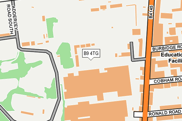 B9 4TG map - OS OpenMap – Local (Ordnance Survey) B9 4TG map - OS OpenMap – Local (Ordnance Survey)