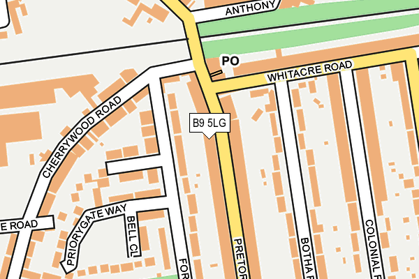 B9 5LG map - OS OpenMap – Local (Ordnance Survey) B9 5LG map - OS OpenMap – Local (Ordnance Survey)