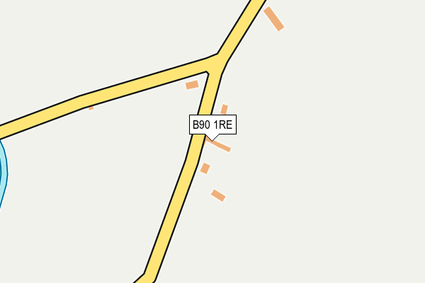 B90 1RE map - OS OpenMap – Local (Ordnance Survey) B90 1RE map - OS OpenMap – Local (Ordnance Survey)