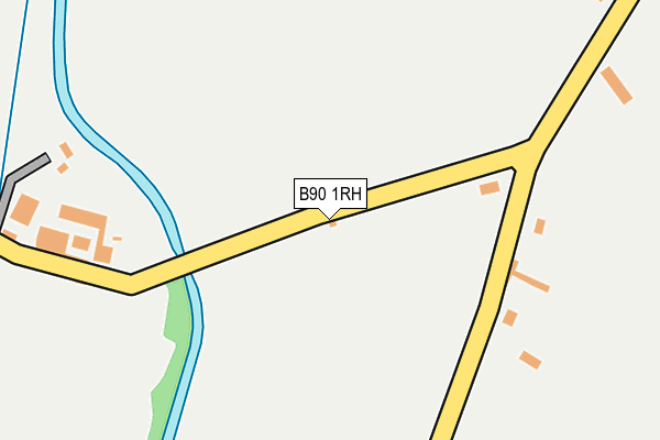 B90 1RH map - OS OpenMap – Local (Ordnance Survey) B90 1RH map - OS OpenMap – Local (Ordnance Survey)