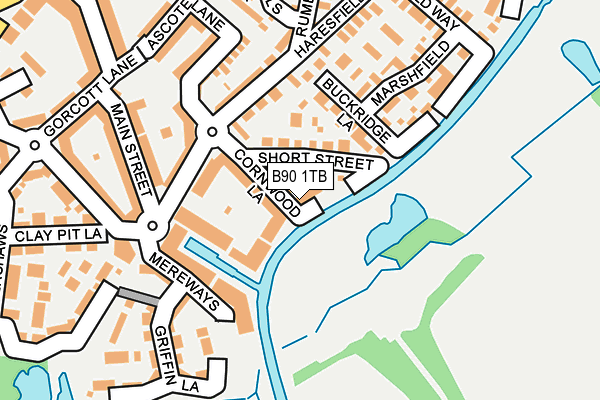 B90 1TB map - OS OpenMap – Local (Ordnance Survey) B90 1TB map - OS OpenMap – Local (Ordnance Survey)