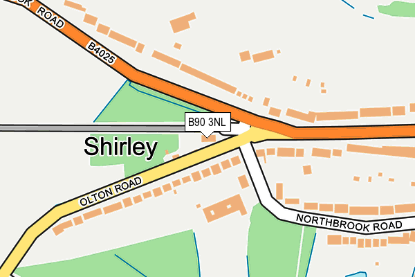 B90 3NL map - OS OpenMap – Local (Ordnance Survey) B90 3NL map - OS OpenMap – Local (Ordnance Survey)