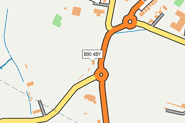 B90 4BY map - OS OpenMap – Local (Ordnance Survey) B90 4BY map - OS OpenMap – Local (Ordnance Survey)