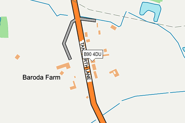 B90 4DU map - OS OpenMap – Local (Ordnance Survey) B90 4DU map - OS OpenMap – Local (Ordnance Survey)