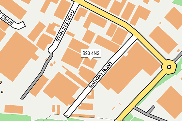 B90 4NS map - OS OpenMap – Local (Ordnance Survey) B90 4NS map - OS OpenMap – Local (Ordnance Survey)