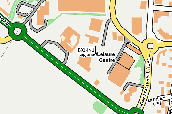 B90 4NU map - OS OpenMap – Local (Ordnance Survey) B90 4NU map - OS OpenMap – Local (Ordnance Survey)
