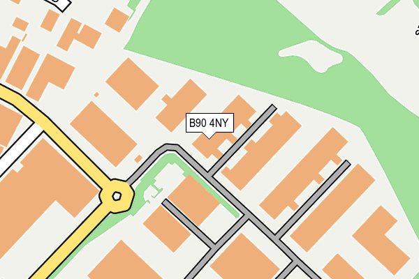 B90 4NY map - OS OpenMap – Local (Ordnance Survey) B90 4NY map - OS OpenMap – Local (Ordnance Survey)