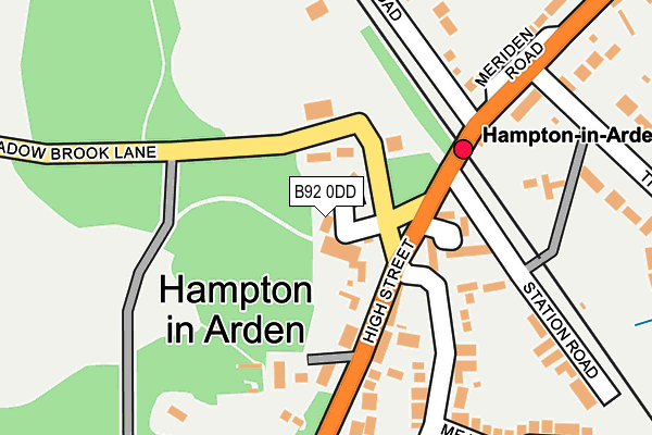 B92 0DD map - OS OpenMap – Local (Ordnance Survey) B92 0DD map - OS OpenMap – Local (Ordnance Survey)