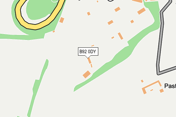 B92 0DY map - OS OpenMap – Local (Ordnance Survey) B92 0DY map - OS OpenMap – Local (Ordnance Survey)