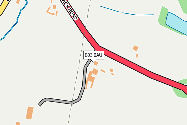 B93 0AU map - OS OpenMap – Local (Ordnance Survey) B93 0AU map - OS OpenMap – Local (Ordnance Survey)