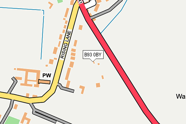 B93 0BY map - OS OpenMap – Local (Ordnance Survey) B93 0BY map - OS OpenMap – Local (Ordnance Survey)