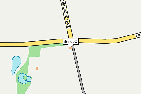 B93 0DQ map - OS OpenMap – Local (Ordnance Survey) B93 0DQ map - OS OpenMap – Local (Ordnance Survey)