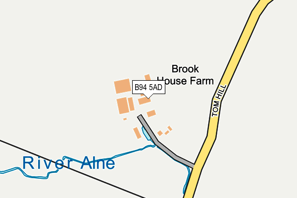 B94 5AD map - OS OpenMap – Local (Ordnance Survey) B94 5AD map - OS OpenMap – Local (Ordnance Survey)