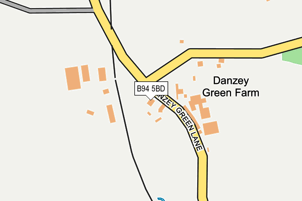 B94 5BD map - OS OpenMap – Local (Ordnance Survey) B94 5BD map - OS OpenMap – Local (Ordnance Survey)