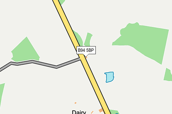 B94 5BP map - OS OpenMap – Local (Ordnance Survey) B94 5BP map - OS OpenMap – Local (Ordnance Survey)