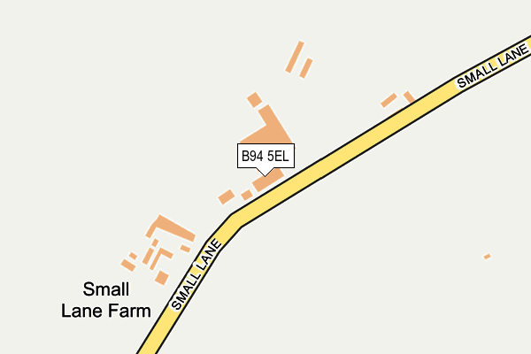 B94 5EL map - OS OpenMap – Local (Ordnance Survey) B94 5EL map - OS OpenMap – Local (Ordnance Survey)
