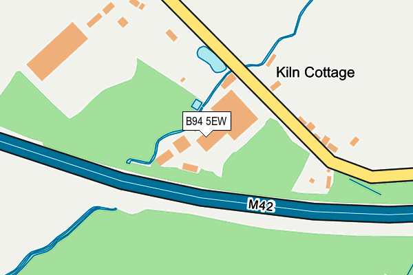 B94 5EW map - OS OpenMap – Local (Ordnance Survey) B94 5EW map - OS OpenMap – Local (Ordnance Survey)