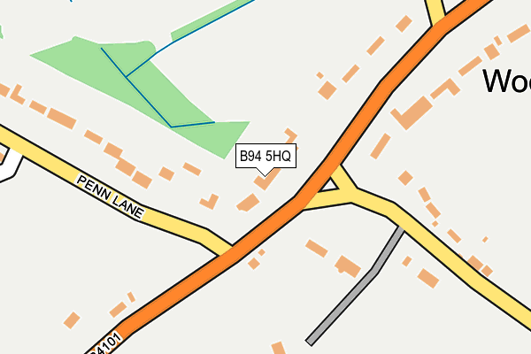 B94 5HQ map - OS OpenMap – Local (Ordnance Survey) B94 5HQ map - OS OpenMap – Local (Ordnance Survey)