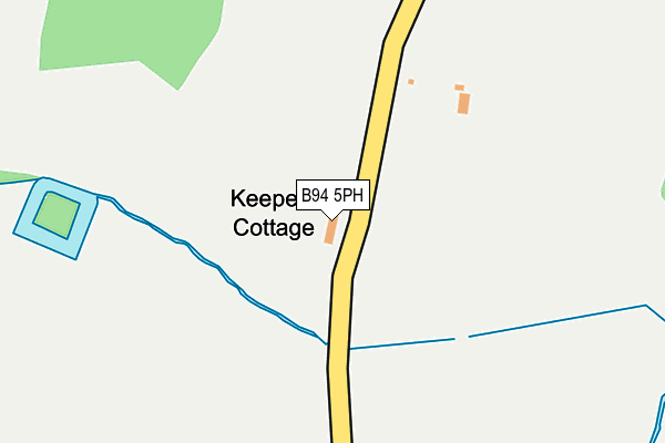 B94 5PH map - OS OpenMap – Local (Ordnance Survey) B94 5PH map - OS OpenMap – Local (Ordnance Survey)