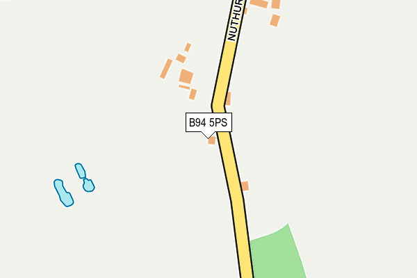 B94 5PS map - OS OpenMap – Local (Ordnance Survey) B94 5PS map - OS OpenMap – Local (Ordnance Survey)
