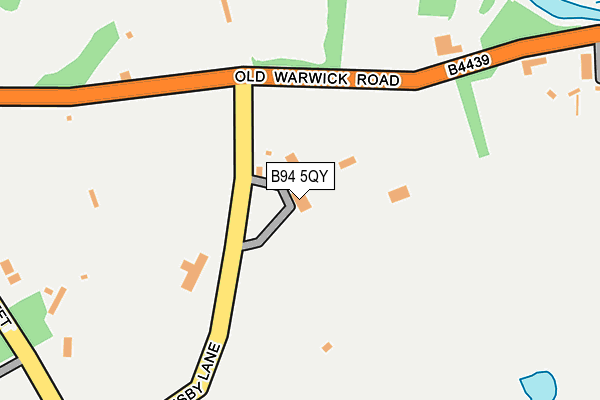 B94 5QY map - OS OpenMap – Local (Ordnance Survey) B94 5QY map - OS OpenMap – Local (Ordnance Survey)