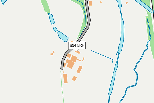B94 5RH map - OS OpenMap – Local (Ordnance Survey) B94 5RH map - OS OpenMap – Local (Ordnance Survey)