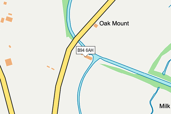 B94 6AH map - OS OpenMap – Local (Ordnance Survey) B94 6AH map - OS OpenMap – Local (Ordnance Survey)