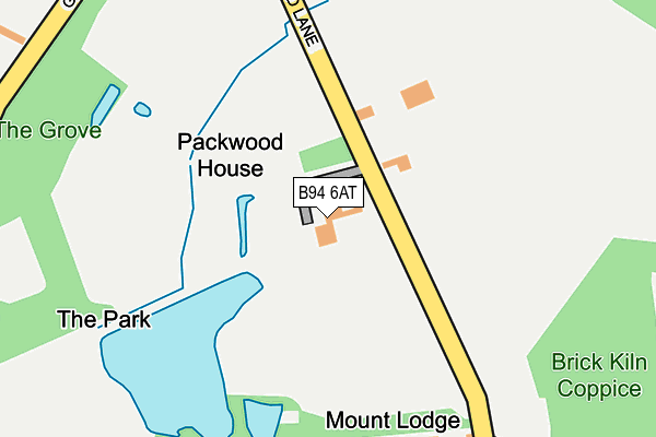 B94 6AT map - OS OpenMap – Local (Ordnance Survey) B94 6AT map - OS OpenMap – Local (Ordnance Survey)