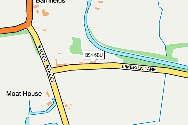 B94 6BU map - OS OpenMap – Local (Ordnance Survey) B94 6BU map - OS OpenMap – Local (Ordnance Survey)
