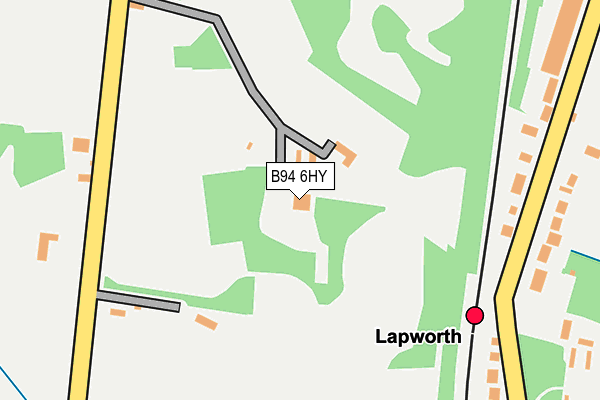 B94 6HY map - OS OpenMap – Local (Ordnance Survey) B94 6HY map - OS OpenMap – Local (Ordnance Survey)