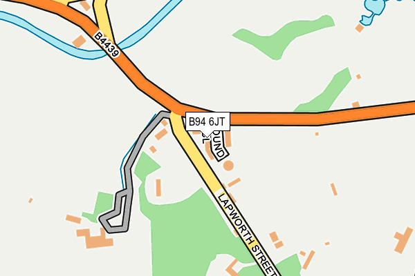 B94 6JT map - OS OpenMap – Local (Ordnance Survey) B94 6JT map - OS OpenMap – Local (Ordnance Survey)
