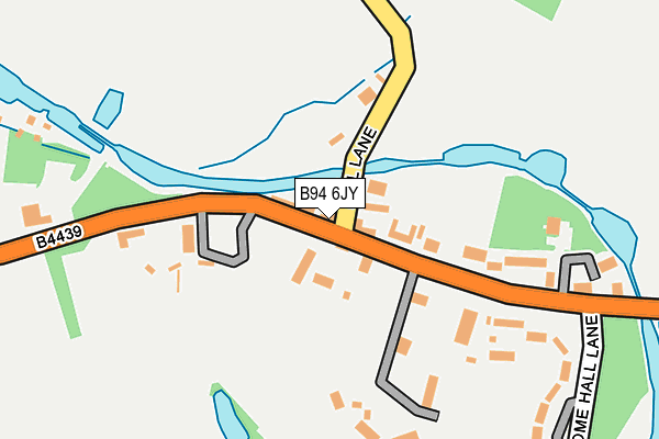 B94 6JY map - OS OpenMap – Local (Ordnance Survey) B94 6JY map - OS OpenMap – Local (Ordnance Survey)