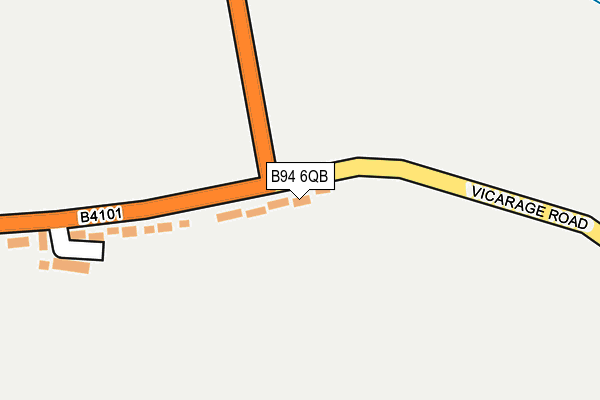 B94 6QB map - OS OpenMap – Local (Ordnance Survey) B94 6QB map - OS OpenMap – Local (Ordnance Survey)