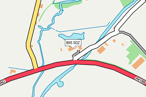B95 5DZ map - OS OpenMap – Local (Ordnance Survey) B95 5DZ map - OS OpenMap – Local (Ordnance Survey)