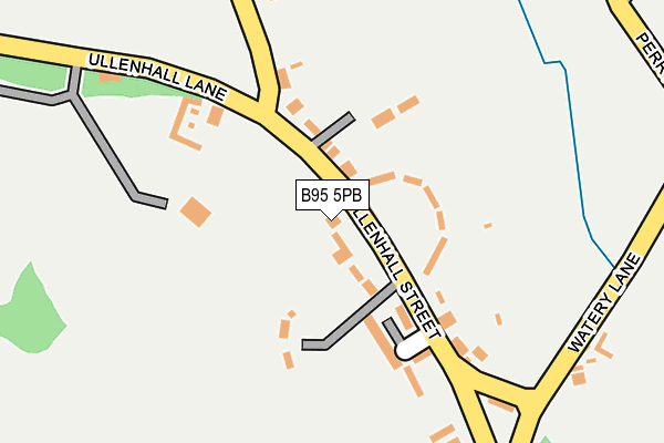 B95 5PB map - OS OpenMap – Local (Ordnance Survey) B95 5PB map - OS OpenMap – Local (Ordnance Survey)
