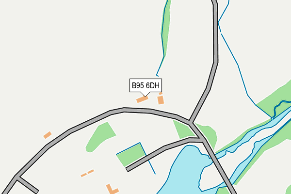B95 6DH map - OS OpenMap – Local (Ordnance Survey) B95 6DH map - OS OpenMap – Local (Ordnance Survey)