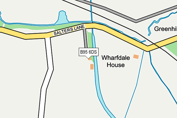 B95 6DS map - OS OpenMap – Local (Ordnance Survey) B95 6DS map - OS OpenMap – Local (Ordnance Survey)