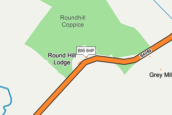 B95 6HP map - OS OpenMap – Local (Ordnance Survey) B95 6HP map - OS OpenMap – Local (Ordnance Survey)